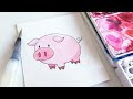 Cute Pig Drawing Tutorial for Beginners: Easy and Fun!
