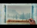 How To Paint Fog in Watercolors - with Artist Sterling Edwards
