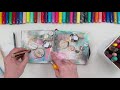 10 TIPS - Ways to use Faber Castell GELATOS + TUTORIAL journal page  ~ ✂️ Maremi's Small Art