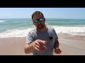 Topsail Island NC Shark Teeth Hunting | Searching the Beach for Shark Teeth