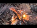 Building a Fire Reflector/Roasted Chicken Sausage