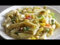 White Sauce pasta| వైట్ సాస్ పాస్తా| Simple Easy White Sauce Pasta| How To Make Pasta In Telugu