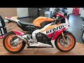 2015 CBR1000RR SP with Race Fit End Can, Walk Around & Start Up 26.07.2024