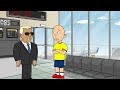 Caillou tells everyone to shut up at the Airport (Short)