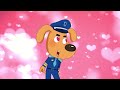 Please Wake Up! Labrador, Don't Leave Papillon -Very Happy Story | Sheriff Labrador Police Animation