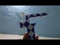 how to make a cross with your snake puzzle