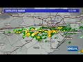 Track rain still moving through parts of the Houston area