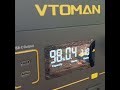 Off grid Vtoman 1500w solar power camp setup with tractor supply 1000w generator sportsman