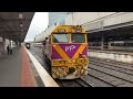 V/Line N460 City of Castlemaine Heads Back to the Bank Sidings at Southern Cross Station