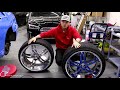 15 minutes How To Wrap Wheel Faces Like A Pro Using Gloss Riviera Blue To Match The Car