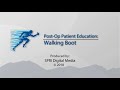 How to Wean Out of a Walking Boot? | How do Walking Boots Work? | Thomas Clanton, MD