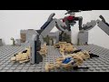 Lego star wars attack on clone outpost (stop motion)