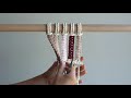 DIY Macrame Tutorial: June Series - Working with Colour! Ep. 4 - Another Square Knot Pattern!