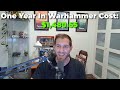 How Much I Spent Playing Warhammer For One Year