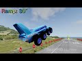 Beamng drive - Which Ramp gives Longest Jump? - Part 2
