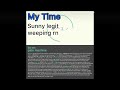 All the times the My Time motif plays in Pale Machine (Album)