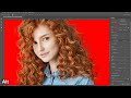 How to Cut Out Hair in Photoshop ( in just 2 min)