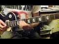 Slow Blues Dm using Gibson Les Paul Standard and Line 6 HD300