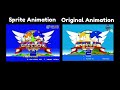 (Second Most Popular Video) I AM SEGA (Original And Sprite Animation Comparison)