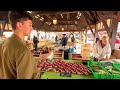 Tour in DEAUVILLE Normandy, Food Market, Hotel Normandy, 4K Walk in May 2023