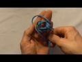 How To Tie A Decorative Paracord Diamond Knot/Knife Lanyard Knot