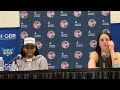 Caitlin Clark & NaLyssa Smith Reflect vs Dallas Wings