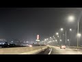 Experience the Thrilling Night View of Tejgaon to Airport Dhaka Elevated Expressway #nightlife #bd