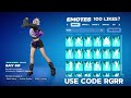 ALL FORTNITE ICON SERIES & NEW TIKTOK EMOTES (PERSEPHONE!)