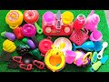 Kitchen set satisfying with unboxing hello kitty with super cute toys