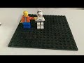 Lego man slaps a storm trooper (Stop motion animation)