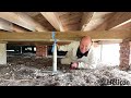 Improving an Old Home's Crawl Space SUPPORT System