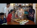 Cute chef want to help Mom cooking - Cook big fish for dinner - Sreypov life show