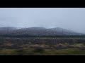 Train journey to Inverness - near Dalwhinnie - 28 Feb 2022