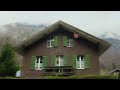 Bus Ride Into Grindelwald Switzerland
