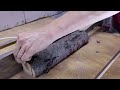 How to quickly and EASY dissolve a log on a CIRCULAR SAW!!!