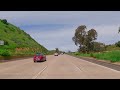 San Diego to Los Angeles California Scenic Drive 4K