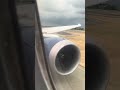 British Airways Boeing 787-8 Dreamliner Late taxi,Turbulent takeoff and rainy departure from LHR