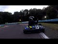 Big Karting Crash Buckmore Park Kart Race Sprint Series. Driver thrown out of Kart