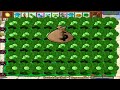 Plants vs Zombies Minigame Zombotany 2 - 99 Gatling Pea vs Winter Melon vs 999 Zombies