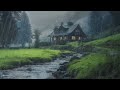 Relaxing Rain in the Misty Forest to Sleep in 5 Minutes - Rain Sound Without Thunder