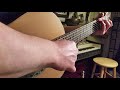 VILLELA CONTRA CLASSICAL (Nylon-string, tuned one octave lower than standard). Demo by Dale Turner