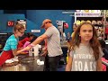 Getting Wax Hands of my Dad and I in Niagara Falls, Canada