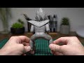 Sculpting Vegeta from Dragon ball with polymer clay