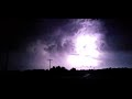 Tons of lightning on storms heading towards Oklahoma City, May 6, 2024