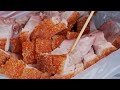 Sold out 4 Roasted Pigs in 1 hours！Crispy Roasted Pork Master/最火熱燒肉！1小時賣光4隻烤豬, 脆皮燒肉大師/添記燒肉