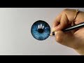 How To Draw Iris | Eyes | Color Pencil Tutorial