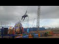 Bethany on 120 ft sky swing in Blackpool