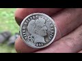 Metal Detecting LOADED HOUSE That's Never Been Searched Before! Epic Day of Old Coins