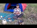 CAMPING IN DANGEROUS FOREST, GROUP CAMPING, UTTARAKHAND FOREST @Campermahesh #camperlife #camping