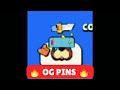New pins vs. OG pins